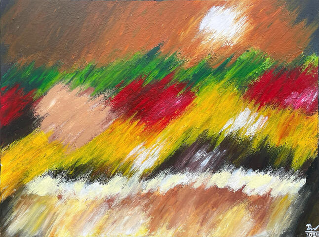 "Half Pounder" (Semi-Abstract)